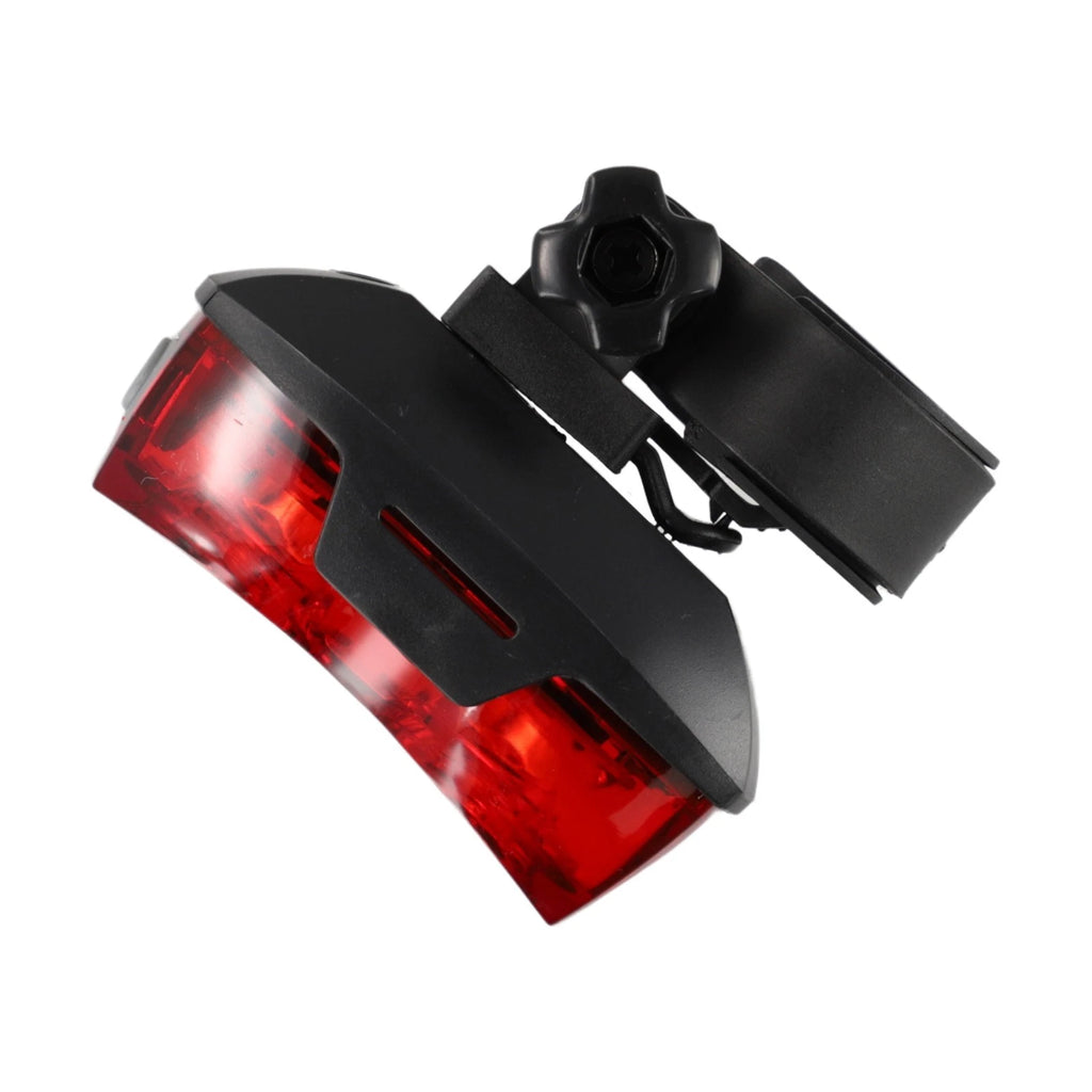 Red LED Rear Light for Bike (Horizontal/Vertical Placement)