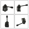3pc Wedge Type Quick Change Tool Post Holder for Lathe Up to 8" (OXA 250-000)