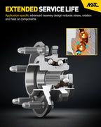 2X Rear Wheel Bearing Hub for 2011–2020 Toyota Sienna (2011–2020)