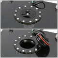 15.5 Gallon Lightweight Black Coat Aluminum Racing Fuel Cell Tank for Universal