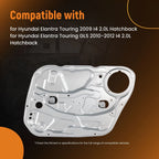 Front Right Power Window Regulator w/ Panel for Hyundai Elantra Touring (2009–2012)