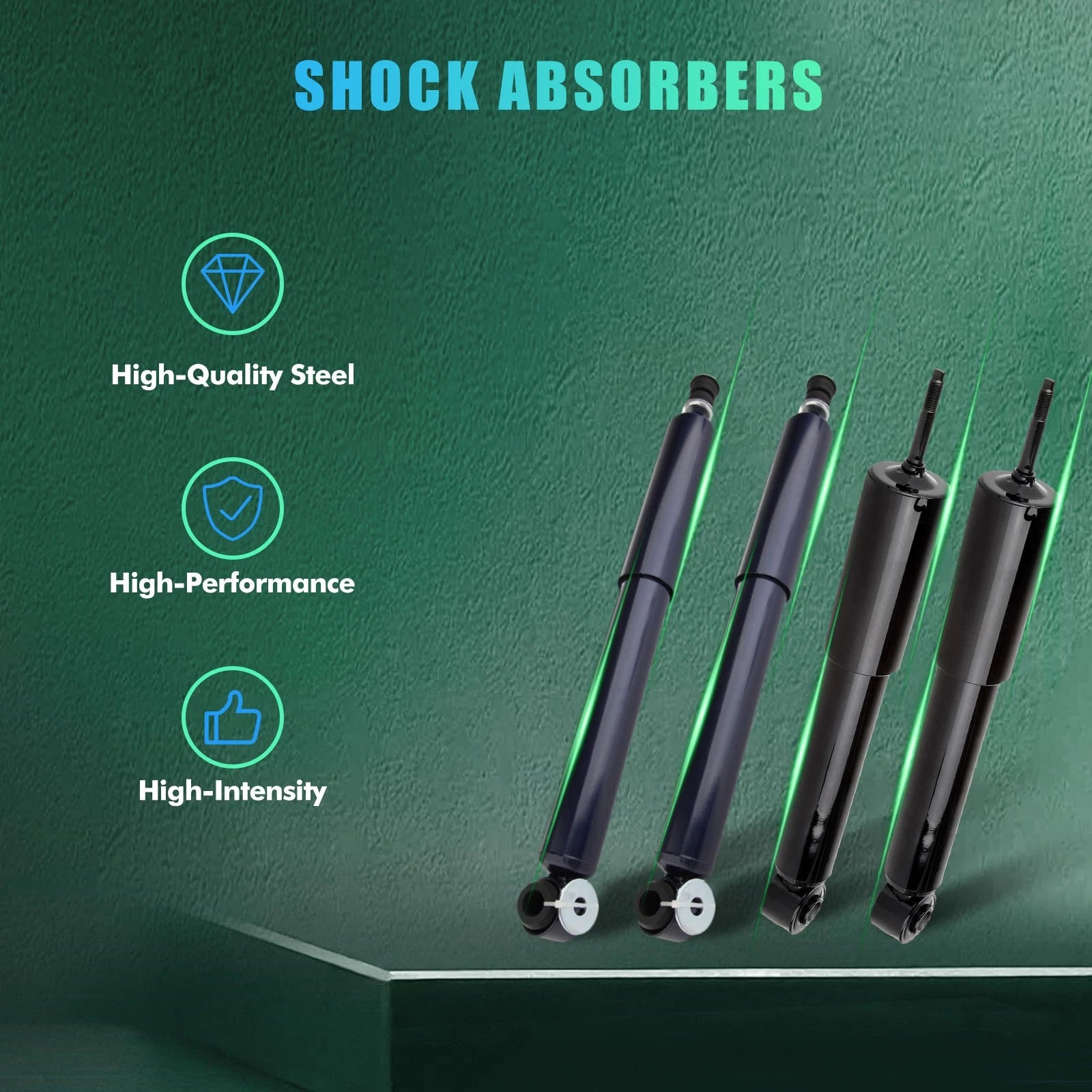 Set of 4 Struts for Toyota 4Runner SR5 (1990–1995)