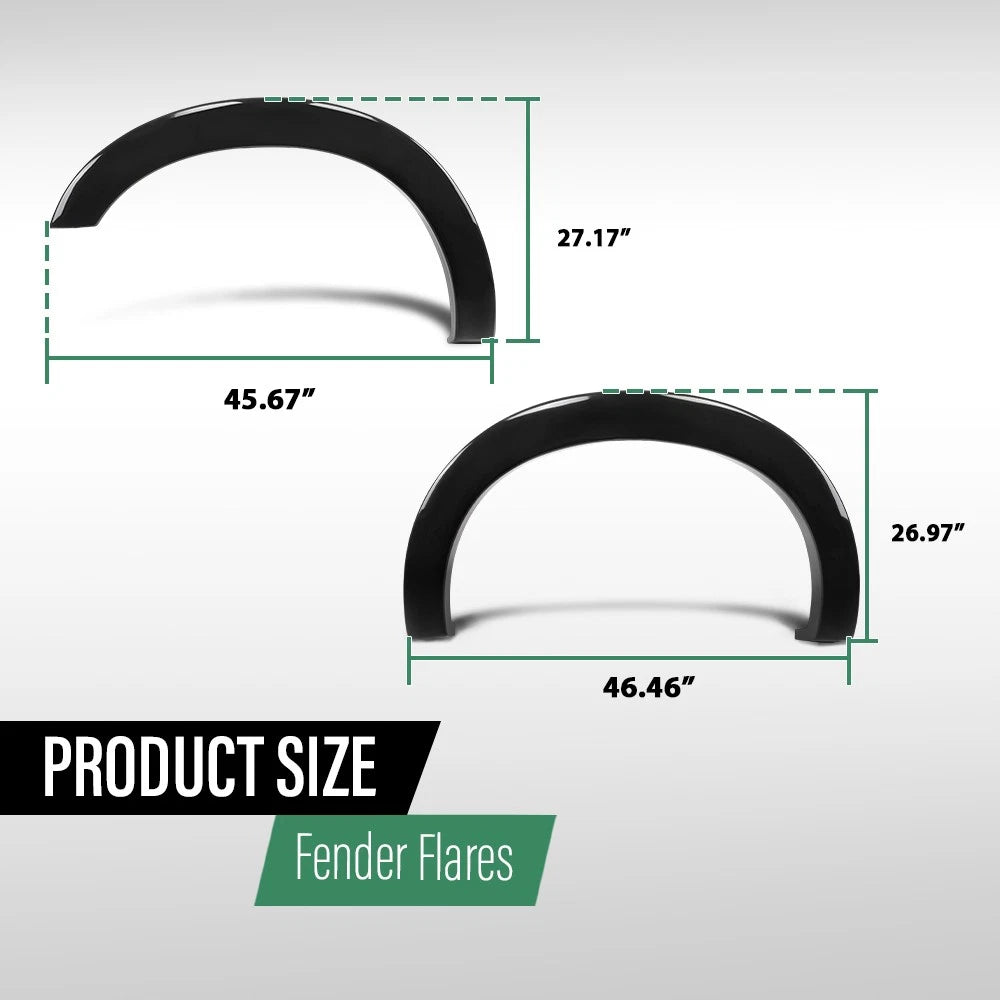 Fender Flares for Ford F-250 F-350 Super Duty (2011–2016)