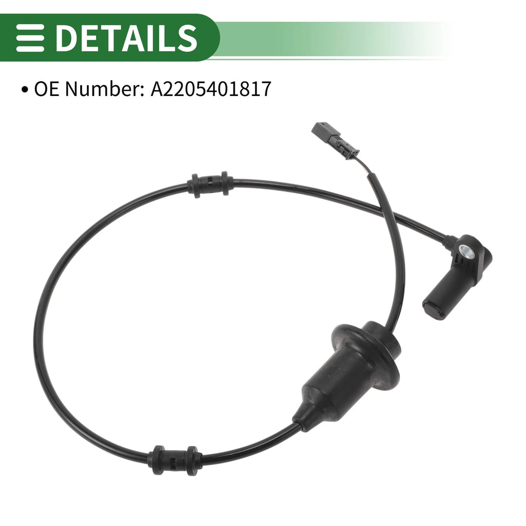 ABS Wheel Speed Sensor for Mercedes-Benz CL500 (2000–2005) No.A2205401817