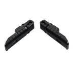 Black Rear Footrest Pegs for Suzuki V-Strom 650 DL650 GSXS1000 (2018-2024)