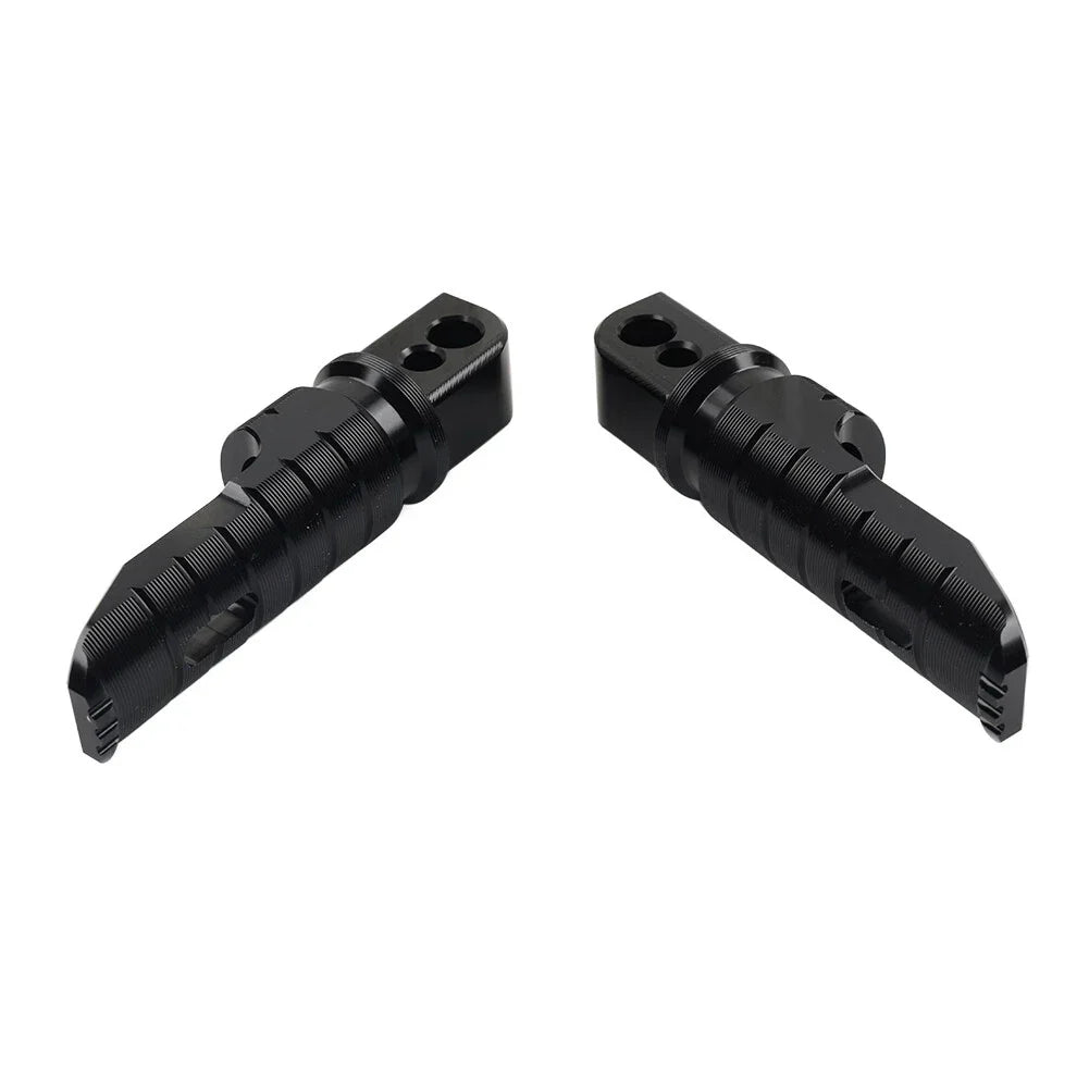 Black Rear Footrest Pegs for Suzuki V-Strom 650 DL650 GSXS1000 (2018-2024)