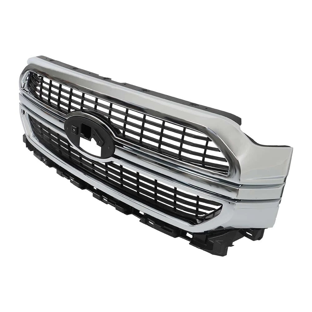 Chrome Front Bumper Grille for Ford F-150 (2021–2022)