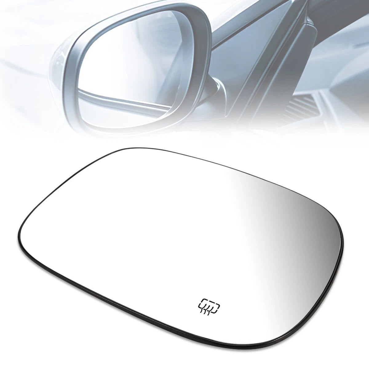 Powered Heated Side Door Mirror Glass Left for Dodge Ram 1500-3500 (2005–2009)
