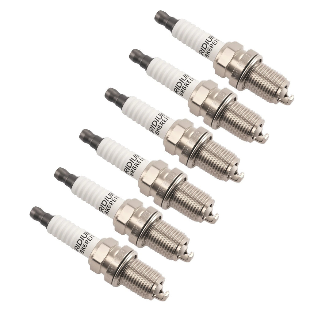 Set of 6 Spark Plugs for Volvo 960/S90/V90 (1992–1998) L6 2.9L
