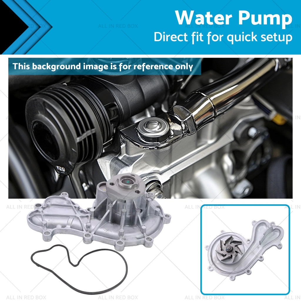 Water Pump for Volkswagen Touareg 7P, Audi Q7 (2011–2019) 4LB 3.0L