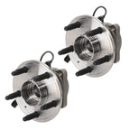 Set of 2 Wheel Hubs for Chevrolet Equinox (2010–2017) Rear 5 Lug