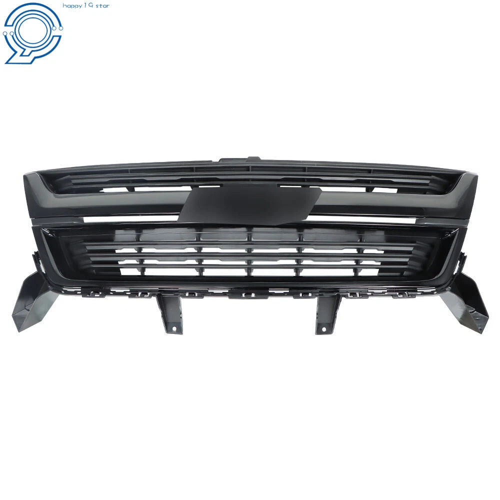 Front Grille for Chevrolet Colorado (2015-2019) Glossy Black