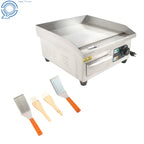 14" Electric Countertop Griddle for Commercial Use