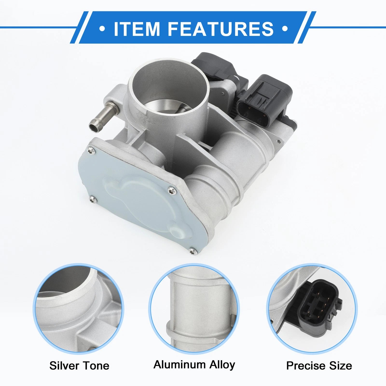 Throttle Body for Chevy Aveo L4, Aveo 5 L4 1.6L (2006–2008) - 25181982/25183237