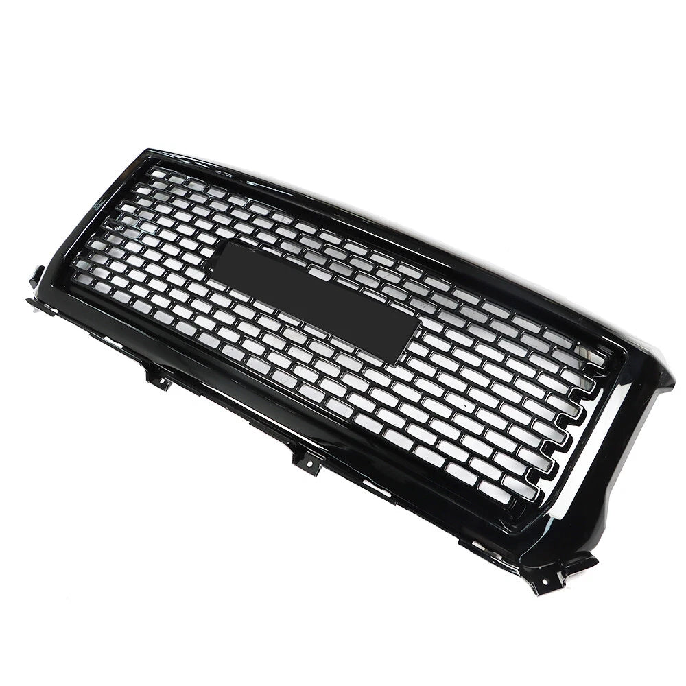 Front Grille Bumper Upper for GMC Sierra 1500 (2014–2015) Honeycomb Black
