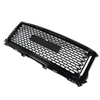 Front Grille Bumper Upper for GMC Sierra 1500 (2014–2015) Honeycomb Black