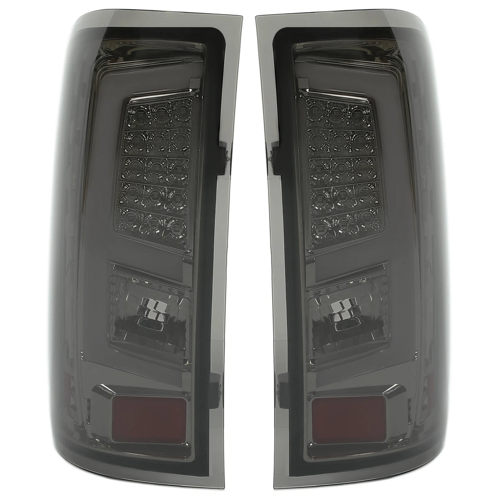 LED Tail Light Tube Bar for GMC Sierra 1500 2500HD 3500HD (2014-2018)