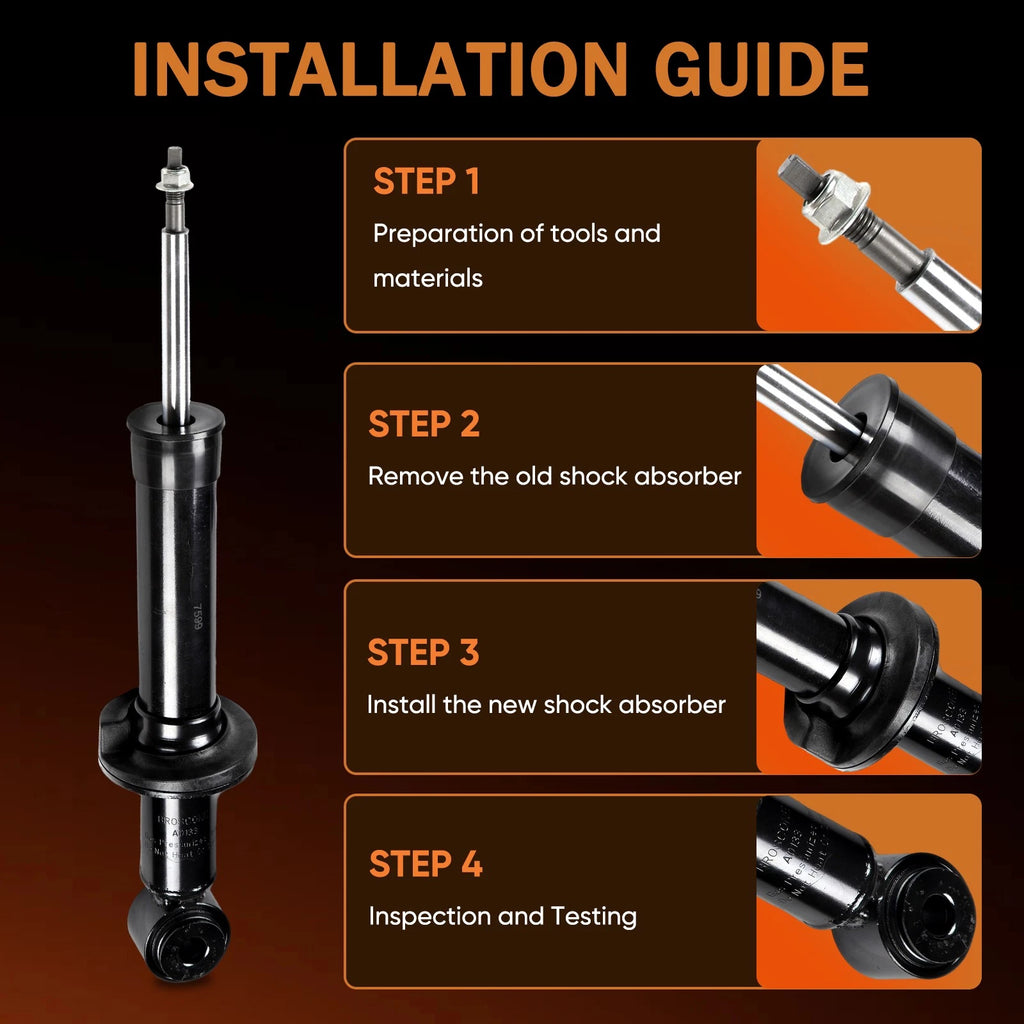 Rear Struts Absorber Shocks for Lincoln Navigator (2007-2017)