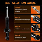 Rear Struts Absorber Shocks for Lincoln Navigator (2007-2017)
