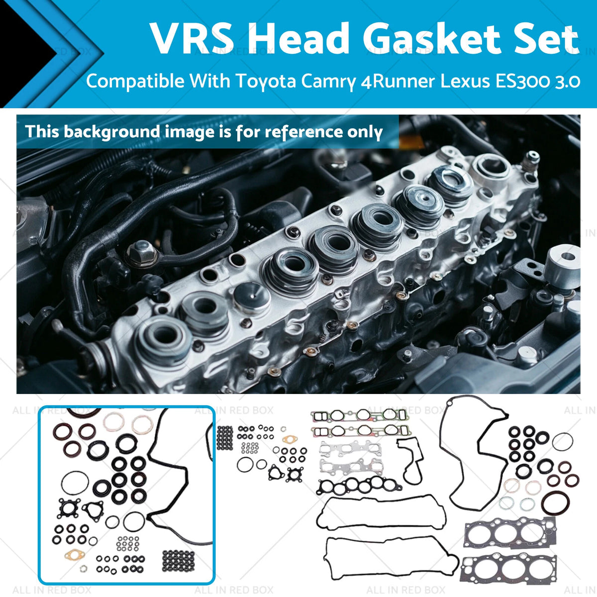 Head Gasket Set for Toyota 4Runner VZN130 (1990–1995) 3.0L 3VZ-E