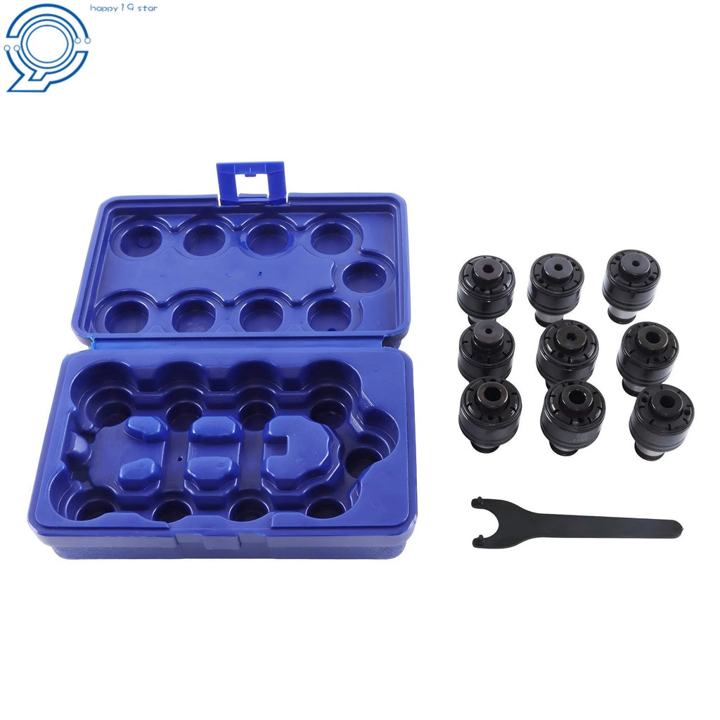 9 Pc Tapping Collets for GT12 (1/8"-1/2")