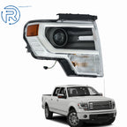 Chrome Projector Headlight for Ford F150 (2013–2014) Right Side