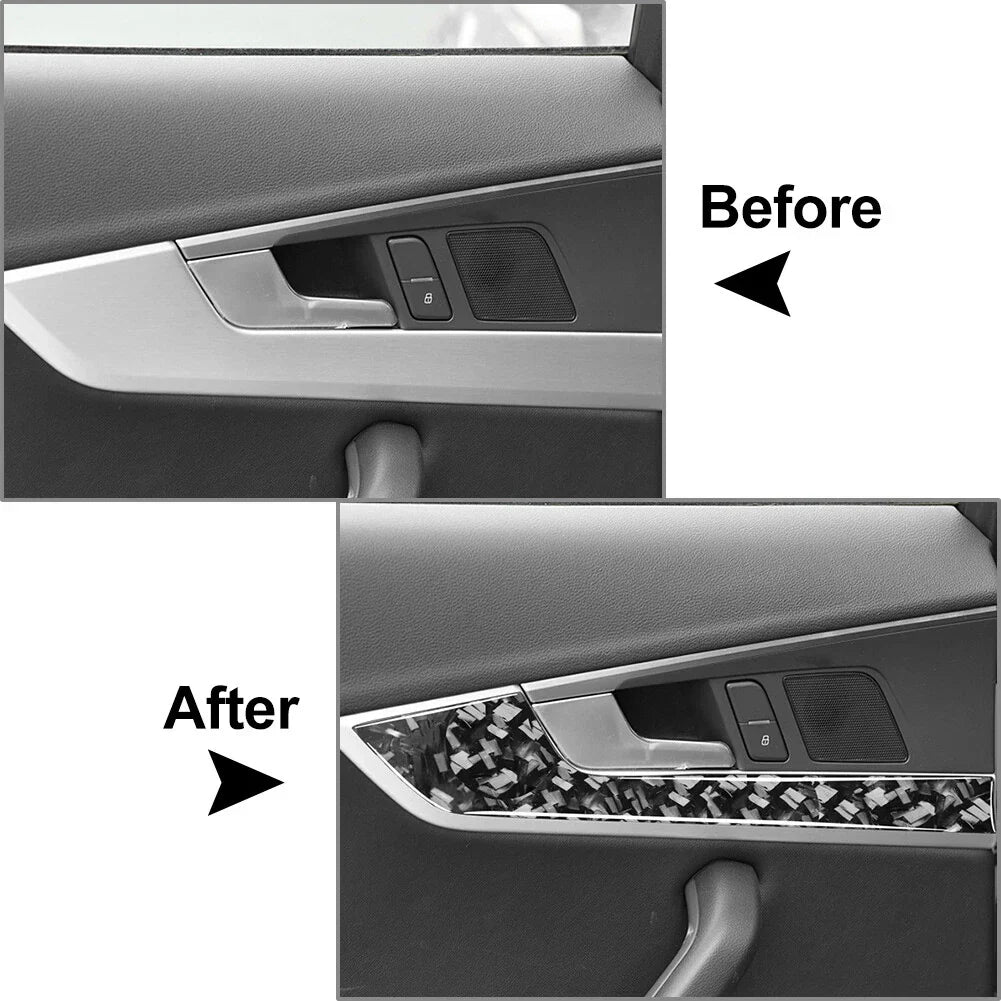 Interior Door Handle Cover Trim for Audi A4 A5 S4 RS4 RS5 (2008-2023)