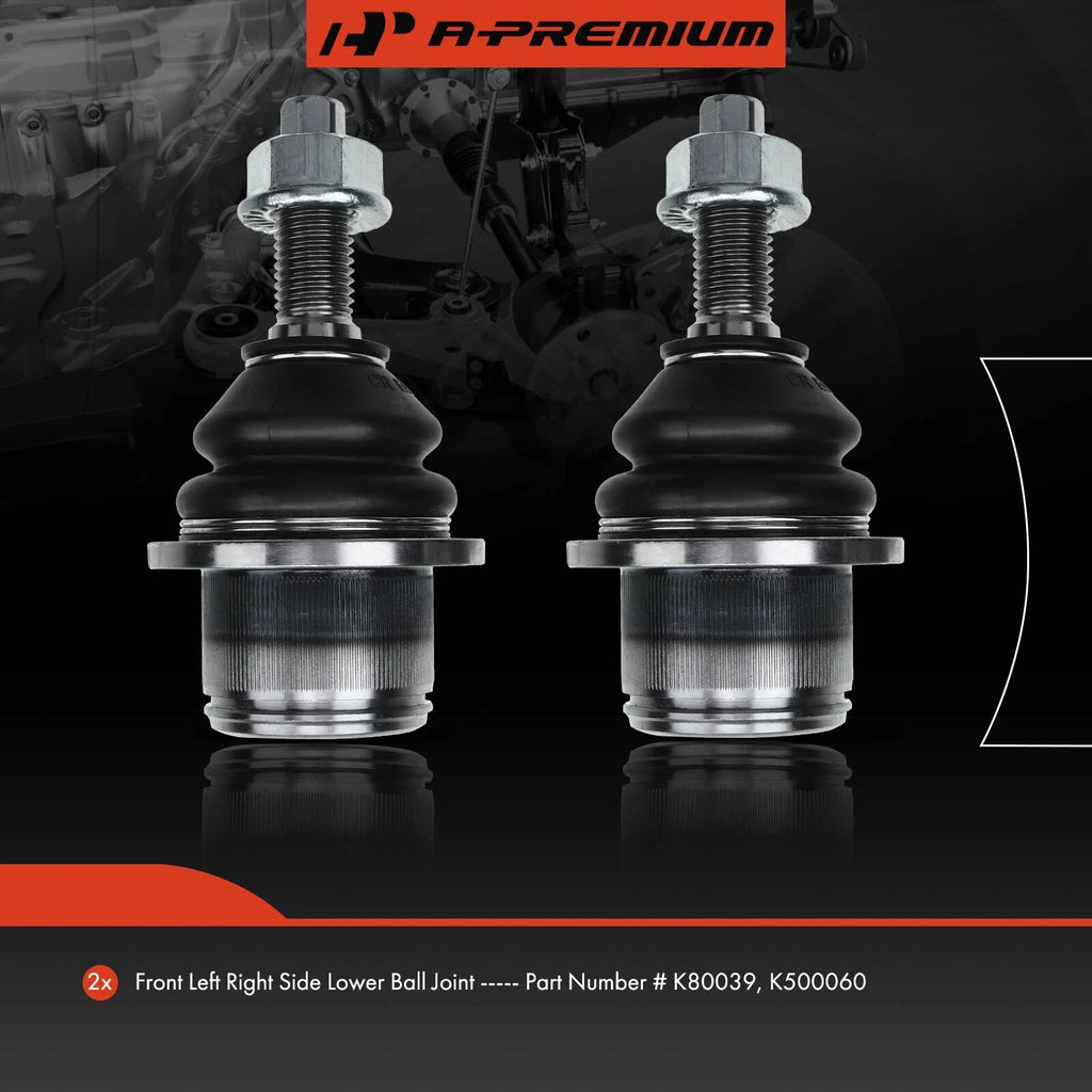 2X Front Lower Side Ball Joints for Ford Expedition Lincoln Navigator