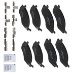 Front and Rear Brake Pads Set for Dodge Durango 2003–2006 and Ram 1500 2002–2005