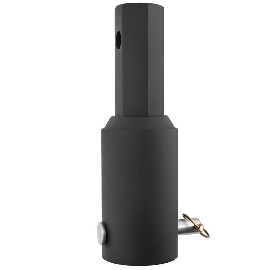 2 Inch Auger Bit Adapter Round to Hex Male for Mini Skid Steer Tractor