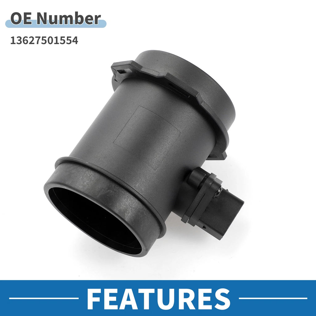 MAF Mass Air Flow Sensor No. 13627501554 for BMW 745i (2002–2005)
