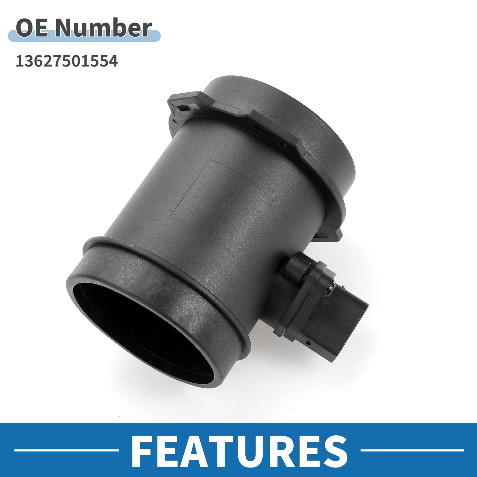 MAF Mass Air Flow Sensor No. 13627501554 for BMW 745i (2002–2005)