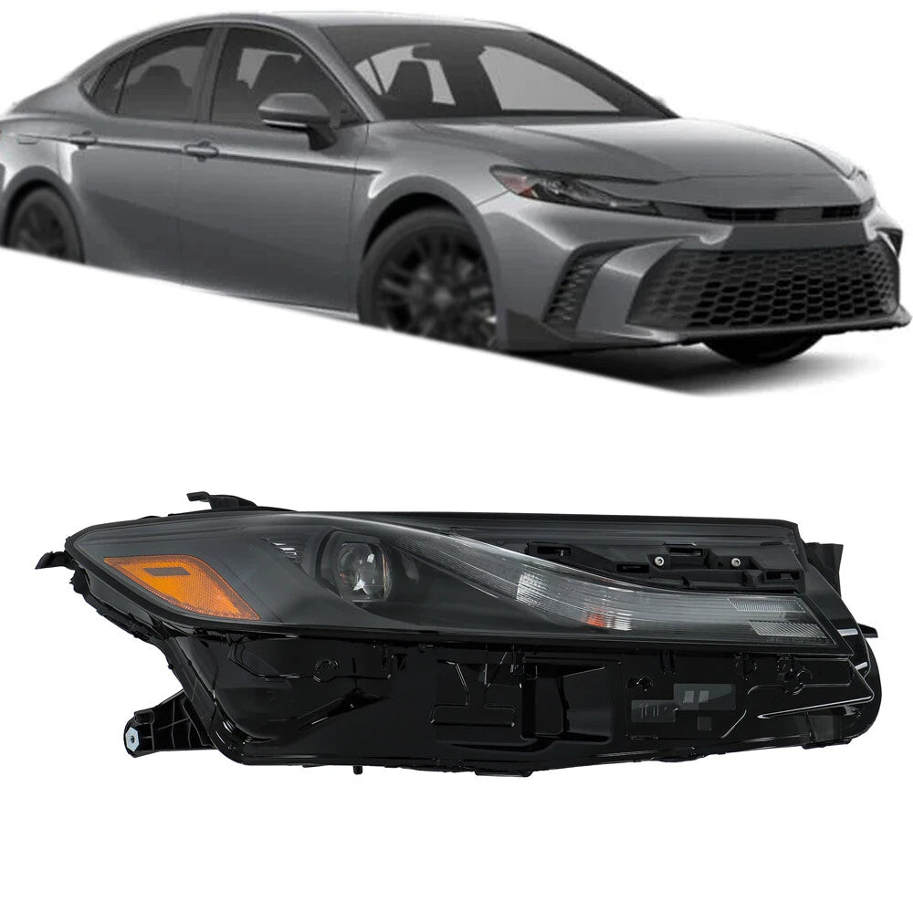 RH Headlight for Toyota Camry LE SE (2025) LED Clear Lens Replacement