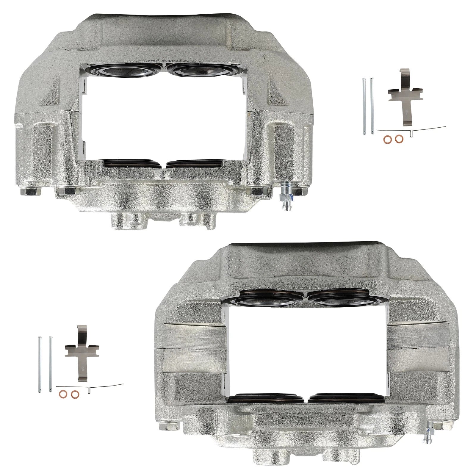 Set of 2 Brake Calipers for Lexus LX450 (1996–1997) Cast Iron