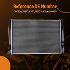Aluminum Engine Radiator for Kia Soul (2010–2011) CU13134 253102K150 Crossflow