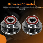 Front Wheel Bearing Hub Assembly for Jeep Cherokee/TJ (1990–1999) WE61169