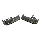 Black Saddlebag Run Brake Tail Light for Harley Touring Street Glide (2009-2023)