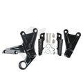 Front Rider Foot Pegs Bracket for Honda CBR1000RR (2008–2016) Black