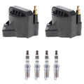 2X Ignition Coil & 4X NGK Iridium Spark Plugs for S10 Sonoma (1996–2004)
