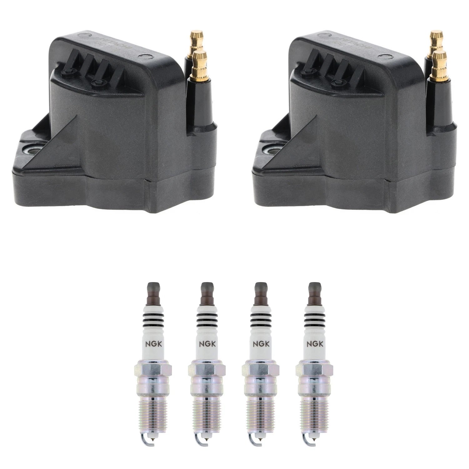 2X Ignition Coil & 4X NGK Iridium Spark Plugs for S10 Sonoma (1996–2004)