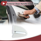 Exterior Door Handle Cover Trim for Toyota Corolla (2014–2018) Pearl White