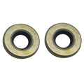 2Pcs Drive Shaft Oil Seal for Johnson Evinrude (330327, 332261, 18-2063)