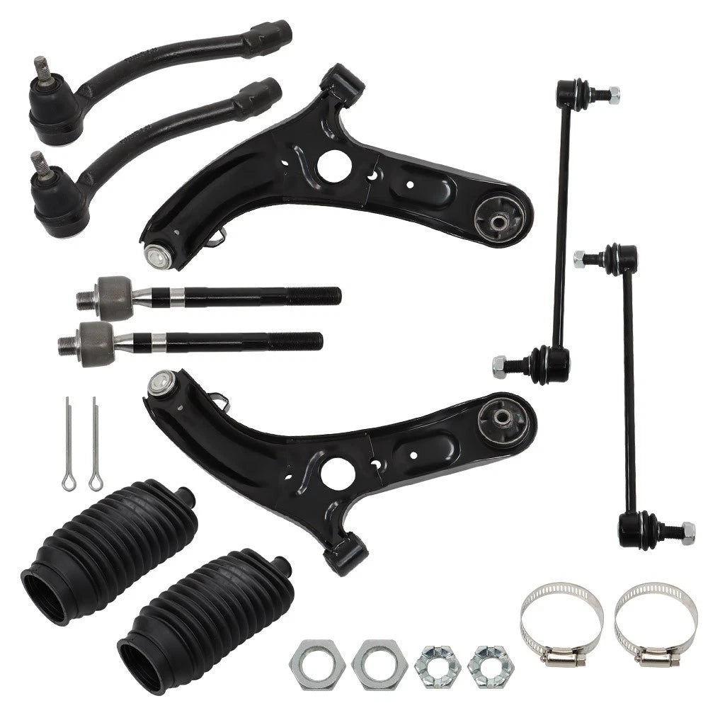 Set of 10 Front Steering Suspension Control Arm Ball Joints for Make Model