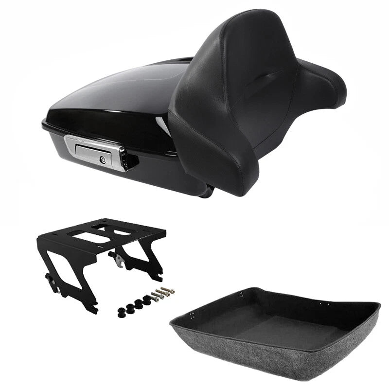 Chopped Trunk Backrest Pad for Harley Sport Glide FLSB (2018–2025)