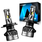 2X H4 LED Headlight Bulbs for NOVSIGHT (30000LM, 130W)