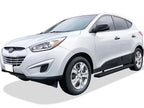 5-Inch Matte Black Running Boards for Hyundai Tucson (2010-2014)