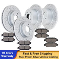Drilled Rotors & Ceramic Brake Pads for Nissan Altima (2014–2019)