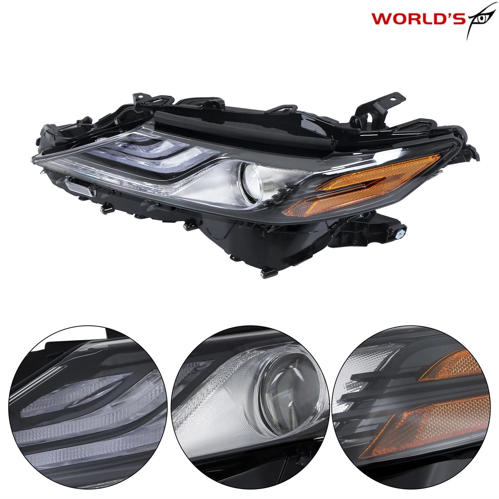 Full LED Headlight Assembly for Toyota Camry XSE/XLE (2021–2022) Left Side