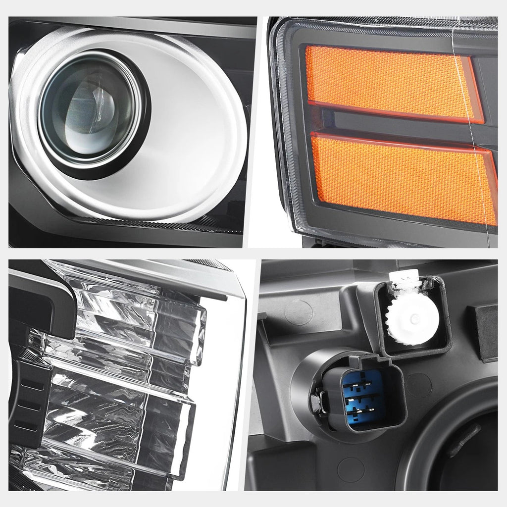 Right Side HID Projector Headlight Lamp for Ford Flex (2011–2012)
