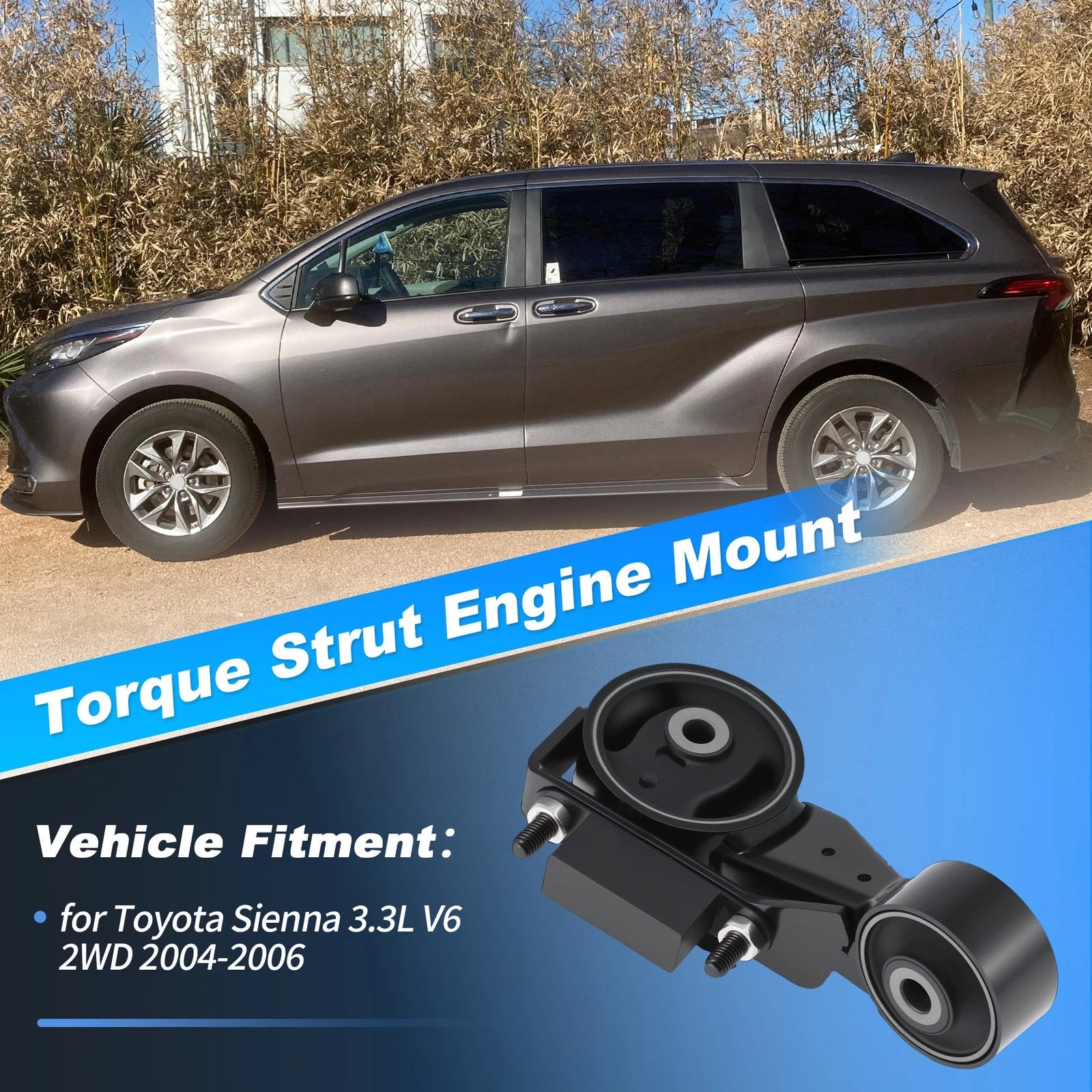 Torque Strut Mount for Toyota Sienna 2004–2006 A4257/9567/EM-5835